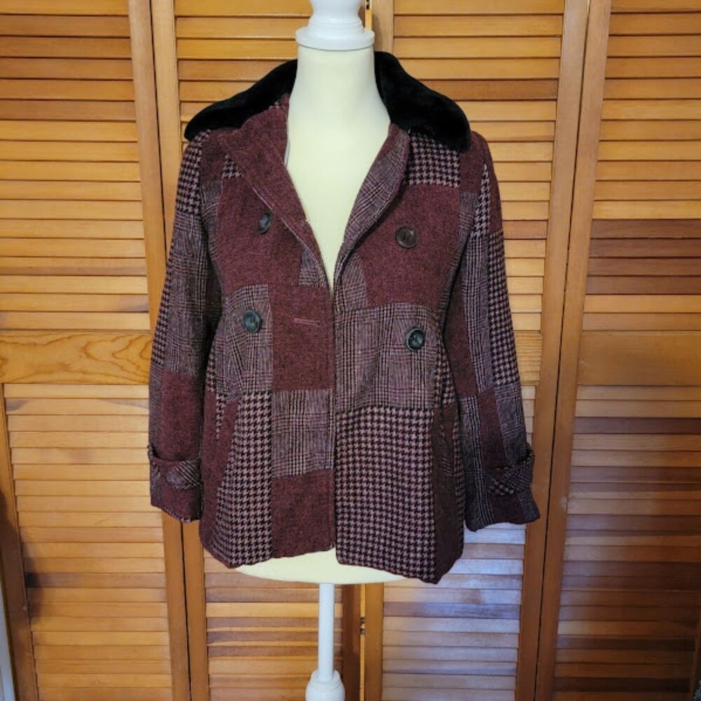 Rothschild Girls M 10/12 Button Down Coat